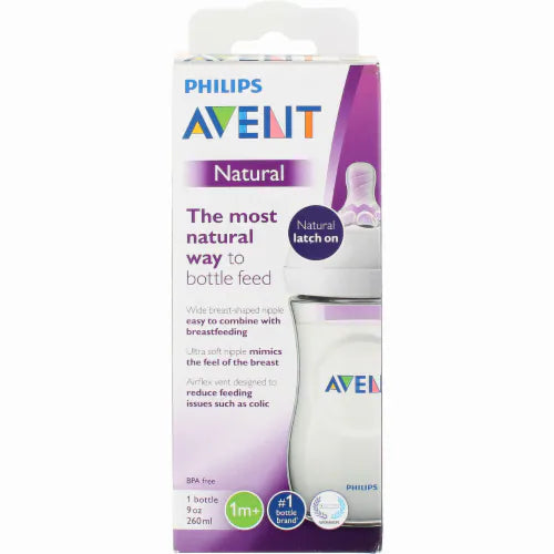 PHILIPS AVENT NATURAL 1X 240ML 8OZ