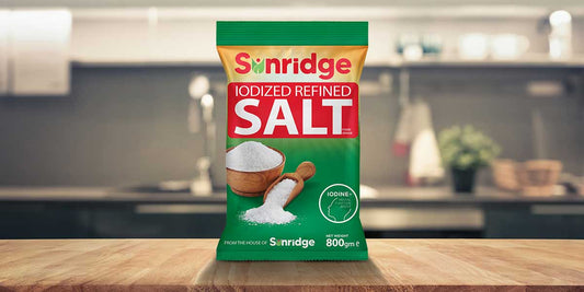 SUNRIDGE IODIZED REFINED SALT 800G