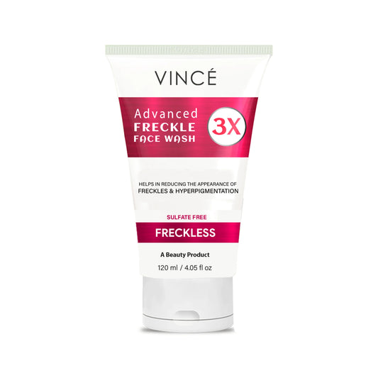 VINCE ADVANCED FRECKLE  FACE WASH 120ML