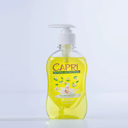 CAPRIL NATURAL ANTI BACTERIAL  TEA TREE EXTRACTS&WILD ORCHIDS PROTECTION HAND WASH  PROTECTION 200ml