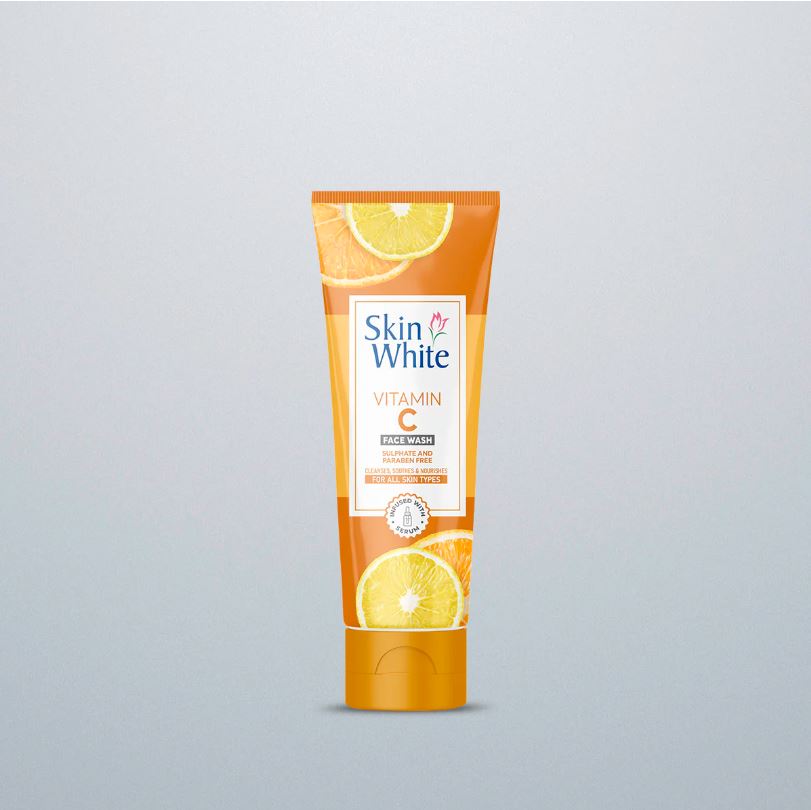 SKIN WHITE VITAMIN C FACE WASH 60ML