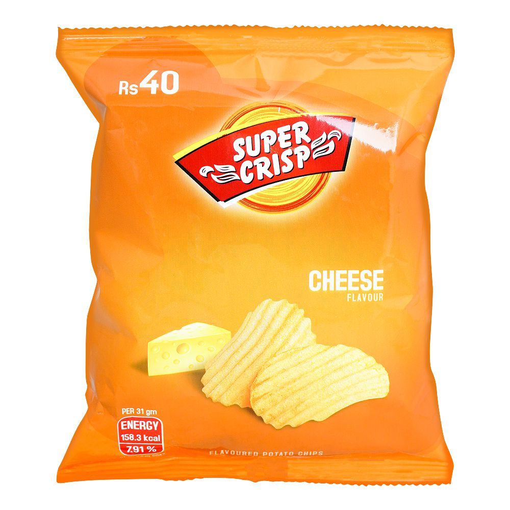 SUPER CRISP CHEESE FLAVOUR 31GM