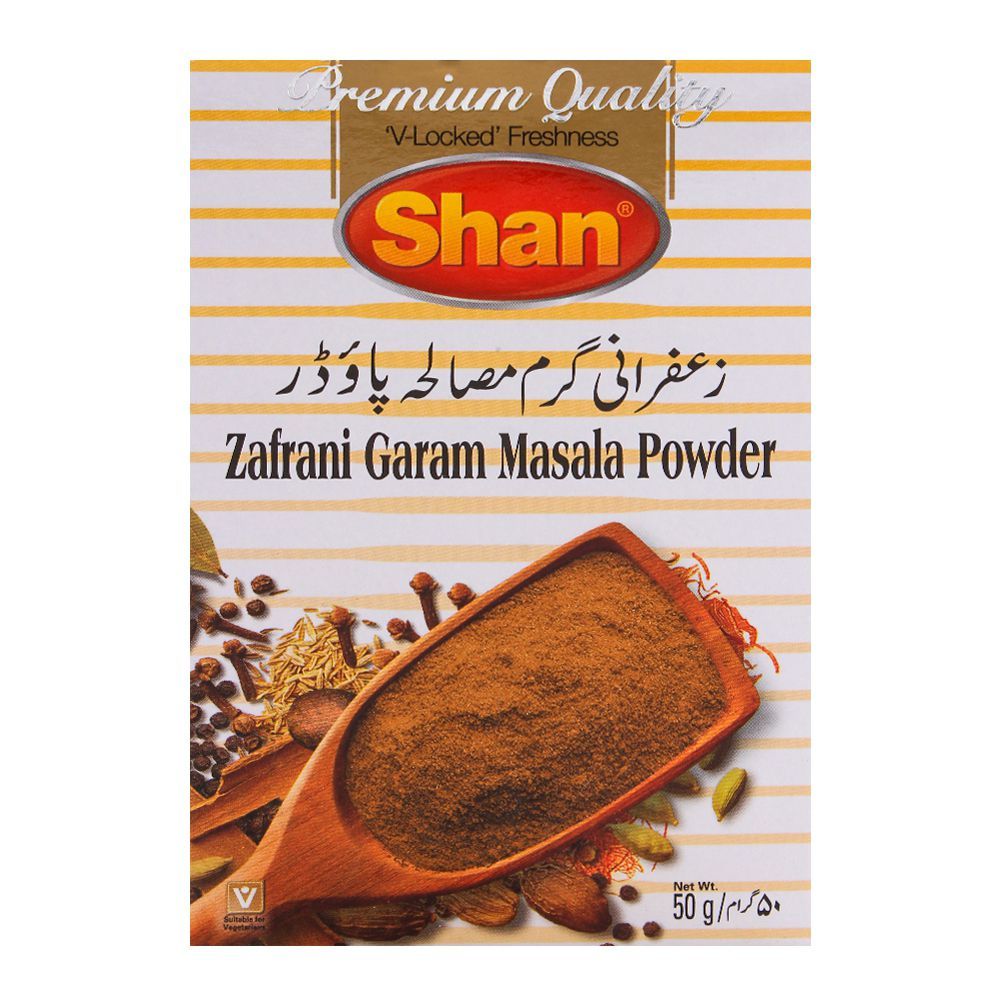 SHAN ZAFRANI GARAM MASALA POWDER 50G