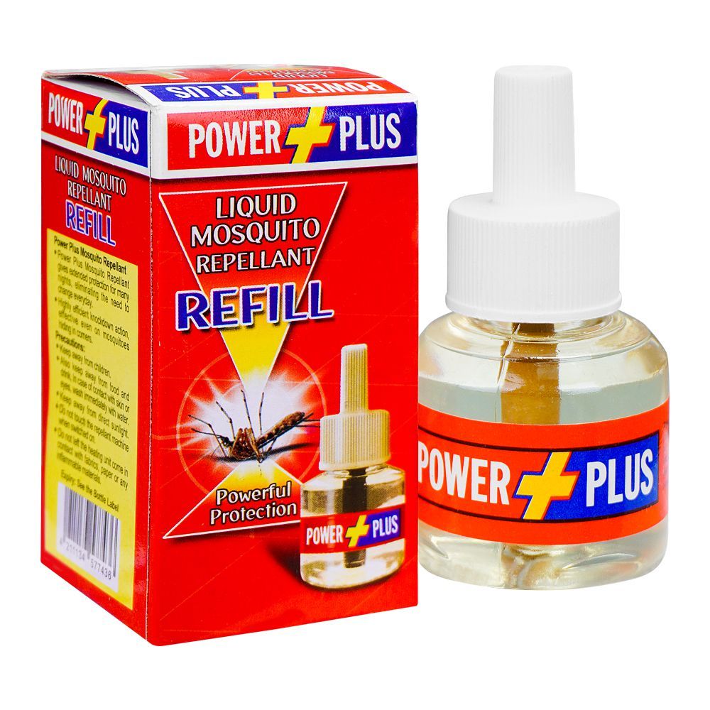 POWER PLUS LIQUID MOSQUITO REPELLANT REFILL 45ML