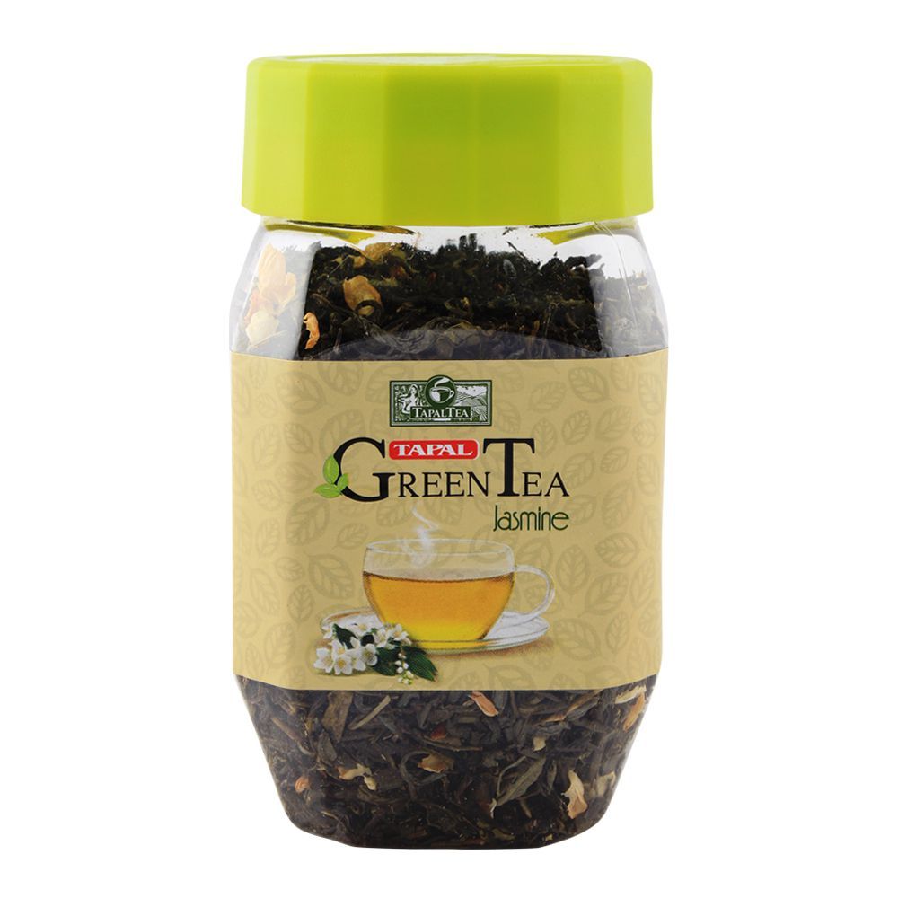 TAPAL GREEN TEA JASMINE JAR 100GM