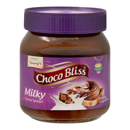 YOUNGS CHOCO BLISS MILKY COCOA SPREAD 350G