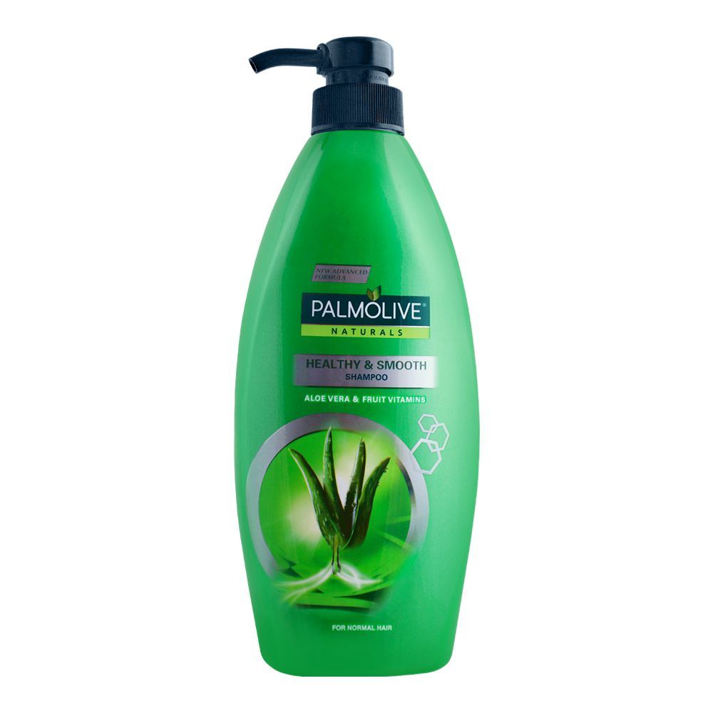 PALMOLIVE NATURALS HEALTHY&SMOOTH SHAMPOO ALEO VERA&FRIUT VATAMINS 700ML