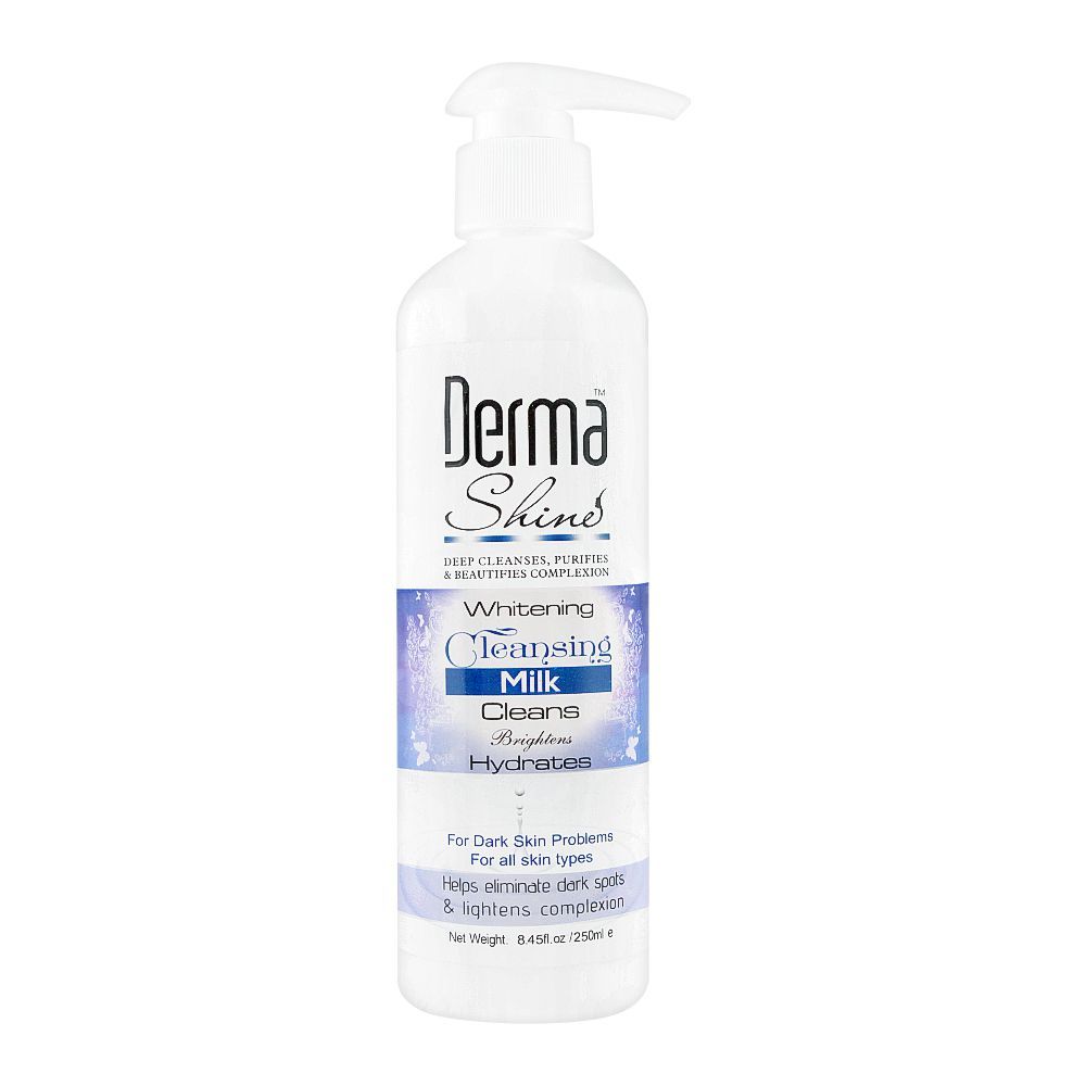 DERMA SHINE WHITENING CLEANSING MILK (250ml)