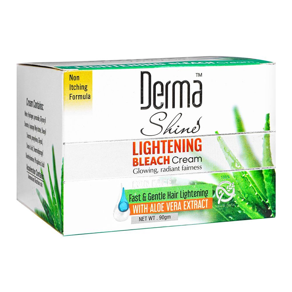 DERMA SHINE LIGHTENING BLEACH CREAM 90gm