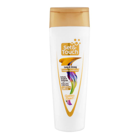 SET&TOUCH LONG&STRONG SHAMPOO+CONDITIONER 360ml