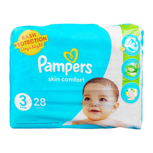 PAMPERS SKIN COMFORT S3 28DIAPERS