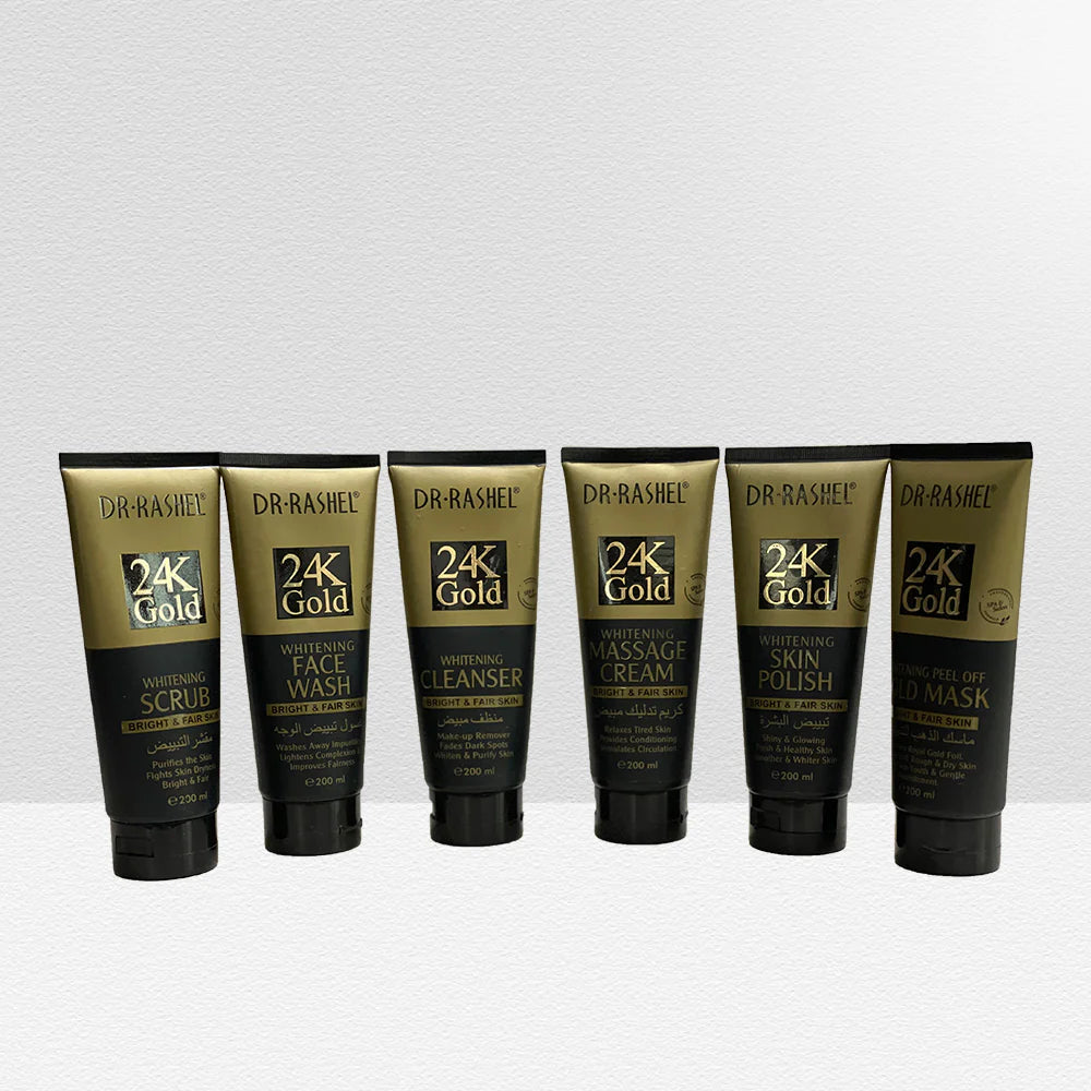 DR.RASHGEL WHITENING PEEL OF GOLD MASK BRIGHT AND FAIR SKIN