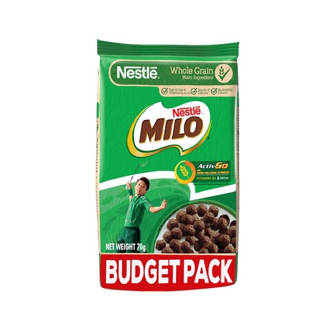 NESTLE WHOLE GRAIN MILO 70G