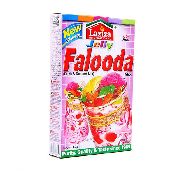 LAZIZA JELLY FALOOODA DRINK&DESSERT MIX 235gms