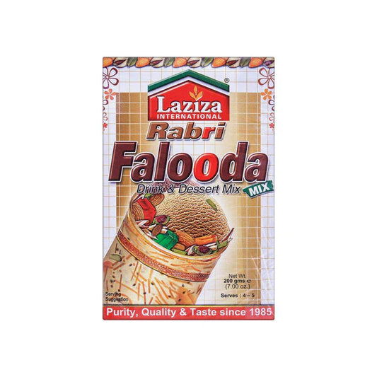 LAZIZA RABRI FALOODA DRINK &DESSERT MIX 200gms