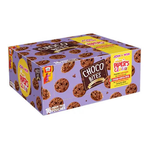 CHOCO BITES 16 SNACK PACKS