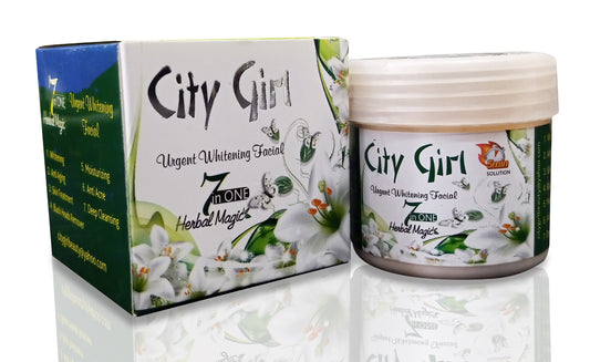 CITY GIRL URGENT WHITENING FAICAL 7IN1