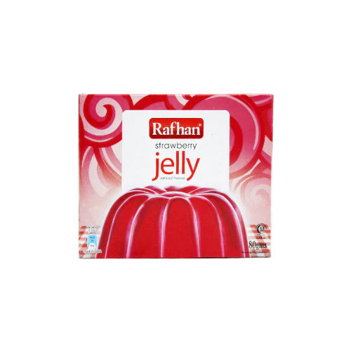 RAFHAN STRAWBERRY JELLY 80gms