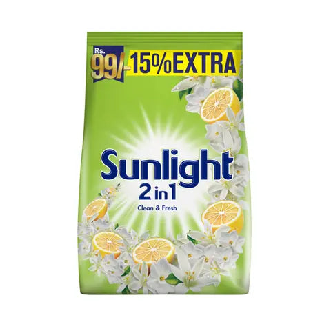 SUNLIGHT 2 IN 1 CLEAN FRESH  400GM