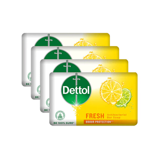 DETTOLFRESH PACK OF 4 SOAP