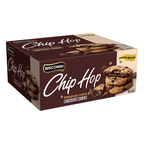 BISCONNI CHIP HOP PREMIUM CHIPS CHOCOLATE COOKIES 10+1