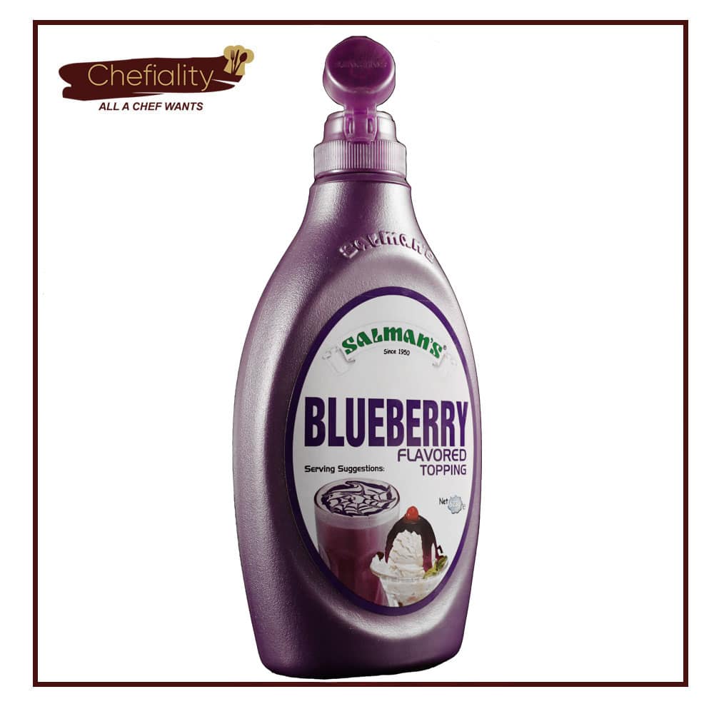 SALMAN,S BLUEBERRY FLAVORED TOPPING 623g