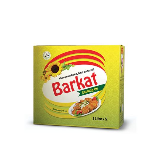 BARKAT COOKING OIL 1*5