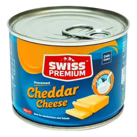 SWISS PREMIUM CHEDDAR CHEESE 180G