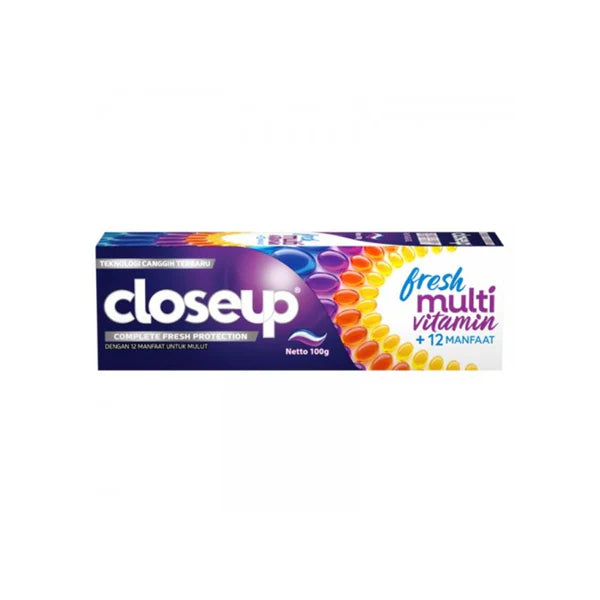 CLOSEUP FRESH MULTI VITAMIN +12 MANFAAT 100g