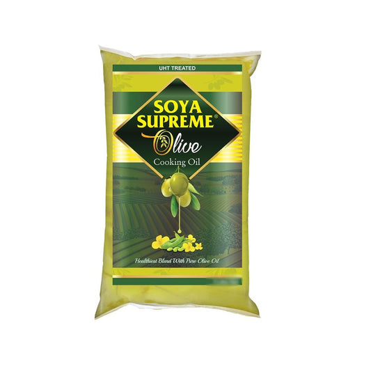 SOYA SUPREME OLIVE COOKING OIL 1 LETER