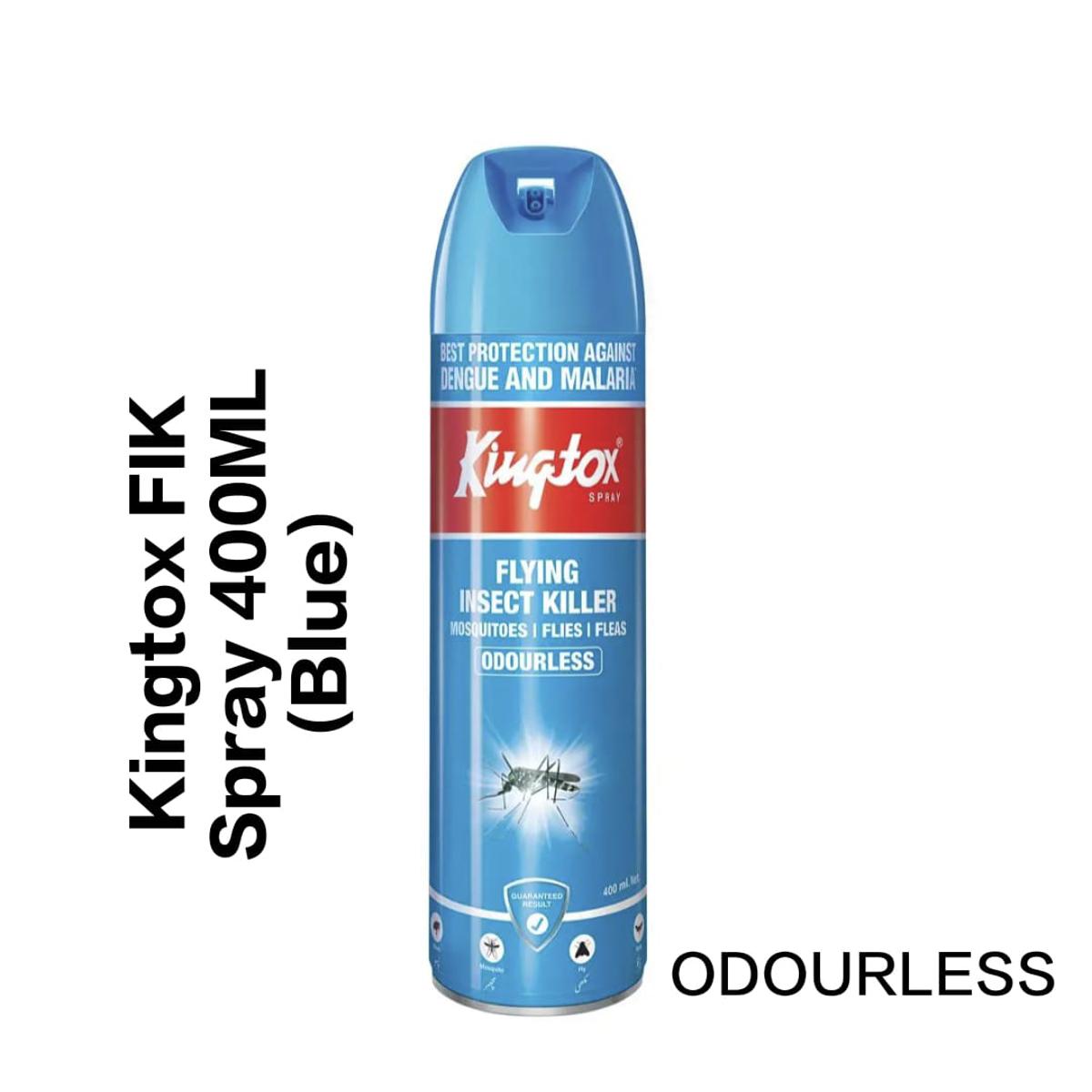 KINGTOX&SPRAY FLYING INSECT KILLLER ODOURLESS 400ml