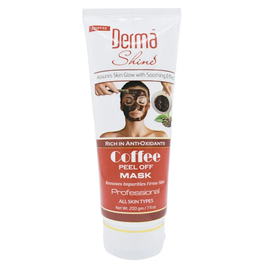 DERMA SHINE COFFEE PEELOFF MASK FOR SKIN GLOW (200gm)