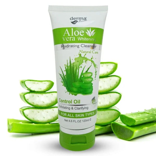 DERMA CLEAN ALOE VERA WHITENING CLEANSER (120ml)