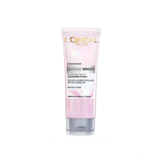 LOREAL GLYCOLIC BRIGHT CLEANSER FOAM