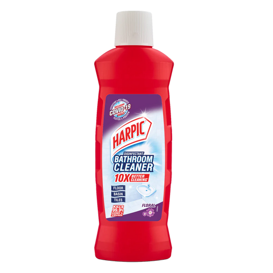 HARPIC DISINFECTANT BATHROOM CLEANER 10X FLOREL 450ML