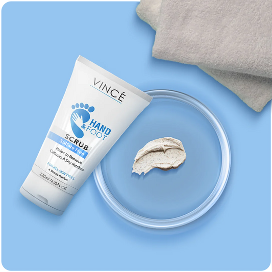 VINCE  Hand & Foot Scrub SULFATE FREE (120ml)