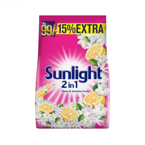 SUNLIGHT 2 IN 1 CLEAN JASMINE FRESH 380G