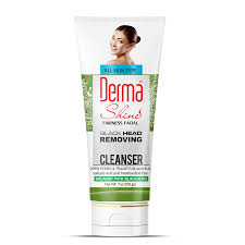 DERMA SHINE BLACKHEAD REMOVING CLEANSER (200gm)