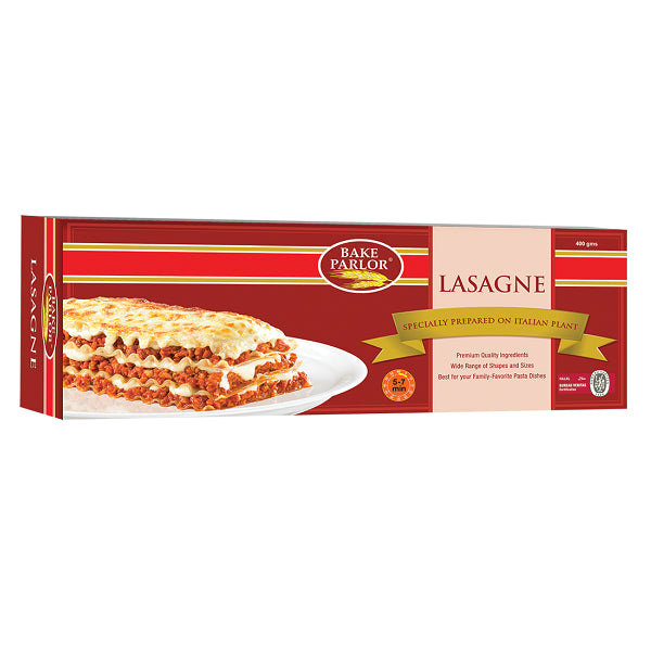 BAKE PARLOR LASAGNE SPECIALLY PREPARED ON ILTALIAN PLANT 400G