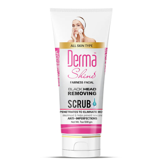 DERMA SHINE BLACK HEAD REMOVING SCRUB 200gm