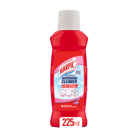 HARPIC DISINFECTANT BATHROOM CLEANER 10X FLOREL 225ML