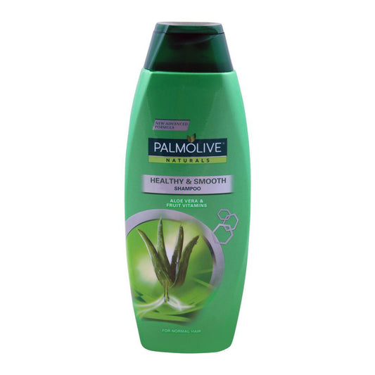 PALMOLIVE NATURALS HEALTHY&SMOOTH SHAMPOO ALOE VERA&FRUIT VITAMINS 375ML