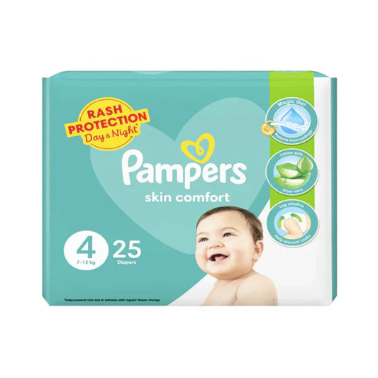 PAMPERS SKIN COMFORT S4 25DIAPERS