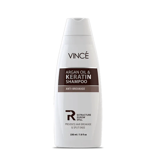 VINCE ARGAN OIL & KERATIN SHAMPOO (230ml)