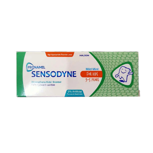 SENSODYNE MILD MINT FOR BABIES 3 5 YEARS TOOTH PASTE 50G