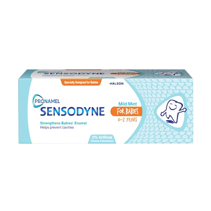 SENSODYNE MILD MINT FOR BABIES 0 2 YEARS TOOTH PASTE 50G