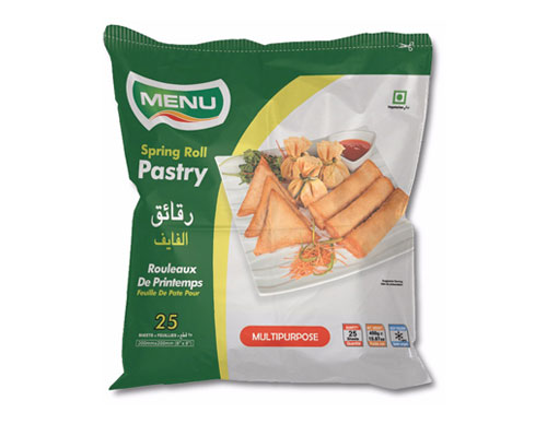 MENU SPRING ROLL PASTRY 25+2 SHEETS