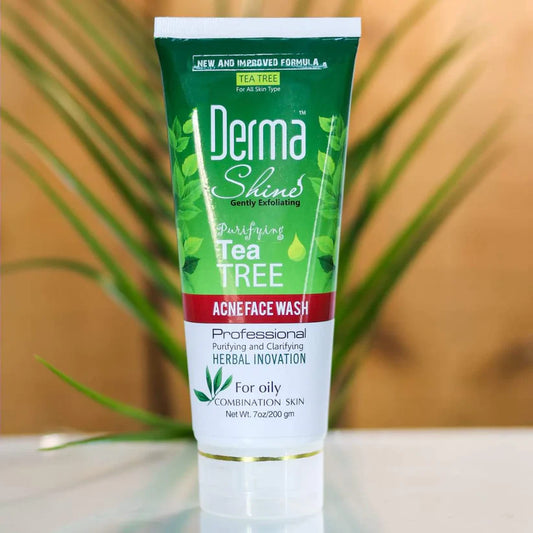 Derma Shine - Tea Tree Acne Face Wash - 200G