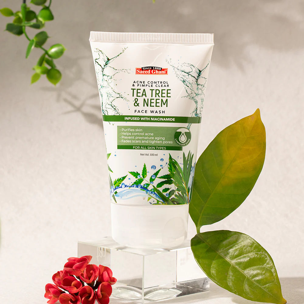 SAEED GHANI TEA TREE AND NEEM  FACE WASH