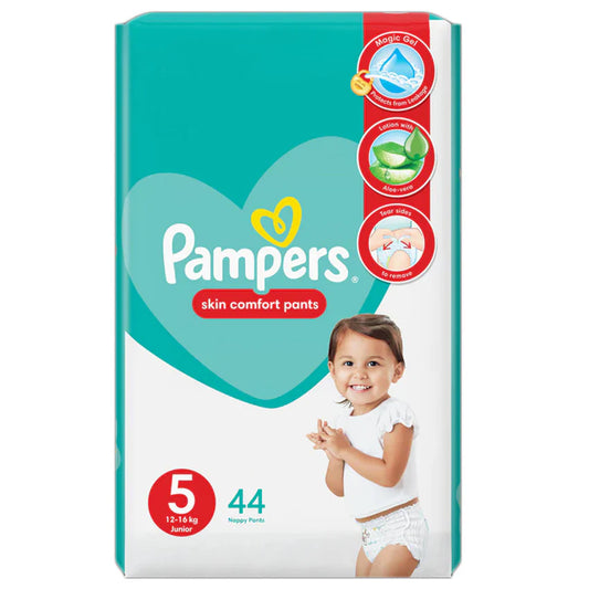 PAMPERS SKIN COMFORT PANT 44 NAPPY PANTS 12-16KG